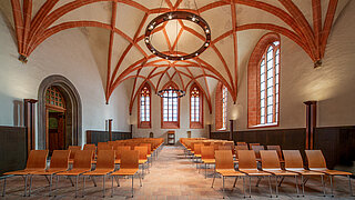 Innenaufnahme der Heilig-Geist-Kapelle in Berlin